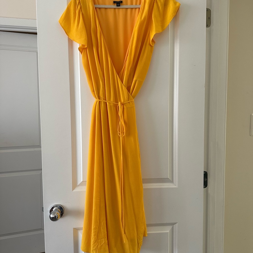 Marigold Wrap Dress